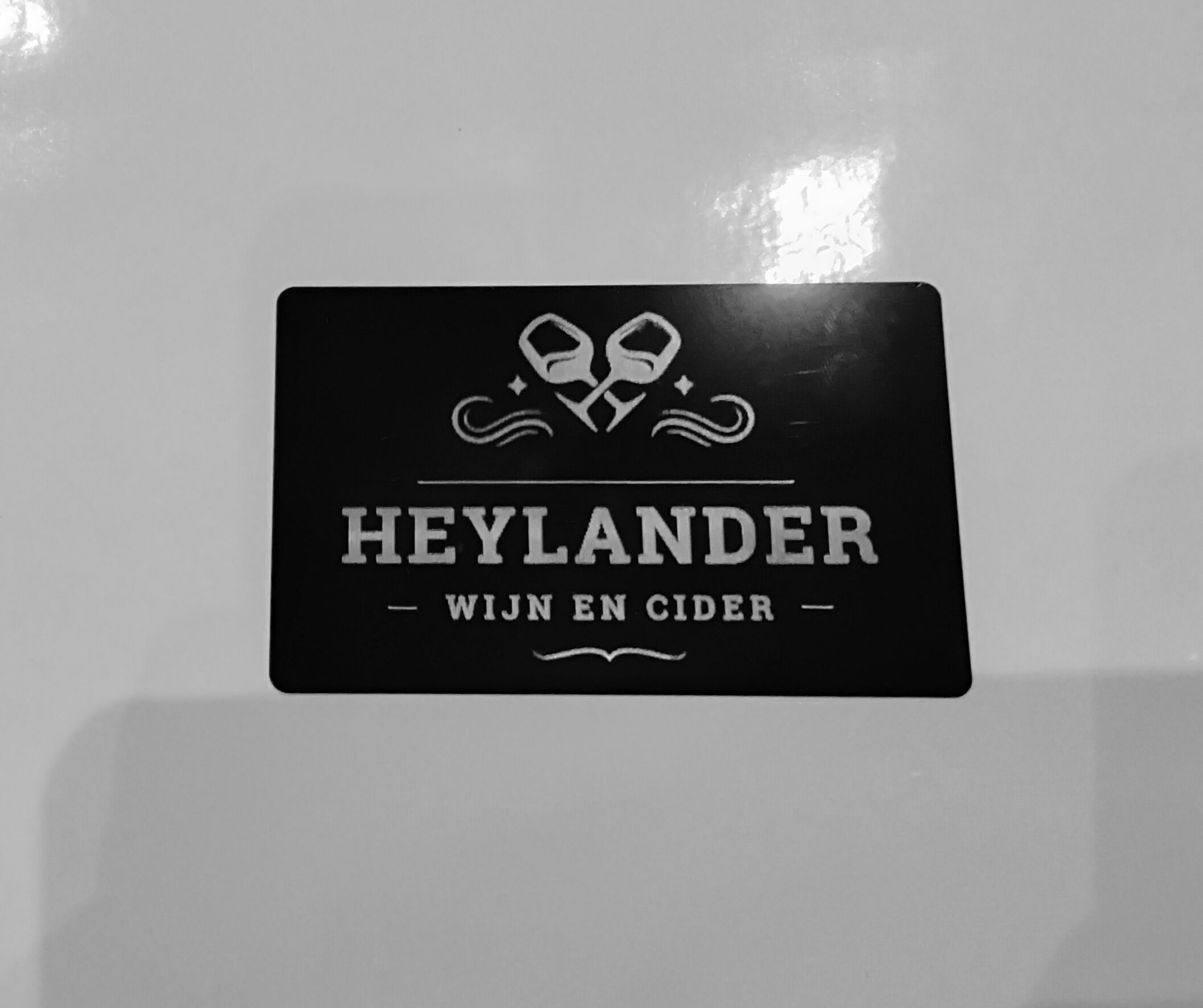 Aluminium Visitekaartje